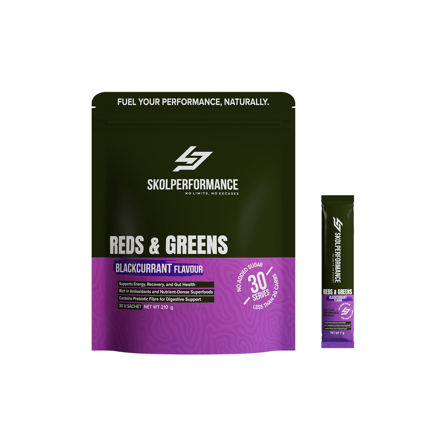 Reds & Greens - Blackcurrant